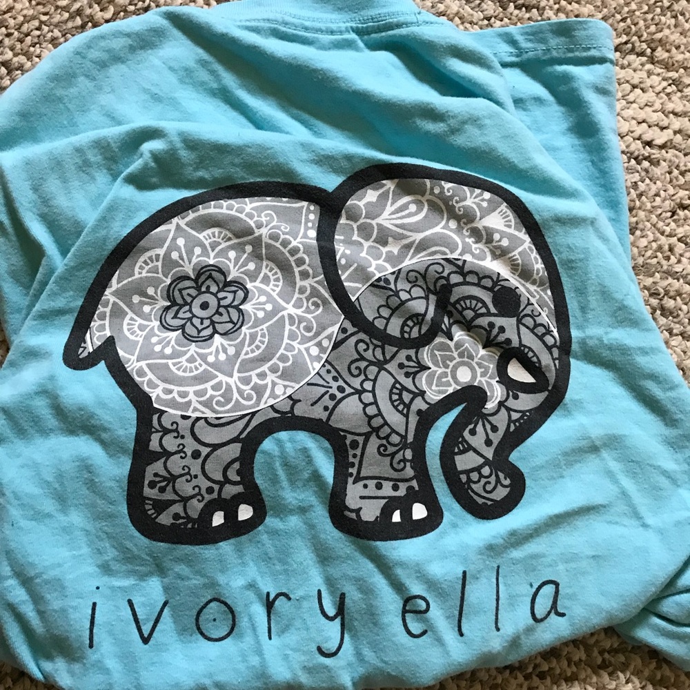 Practically new Ivory Ella tee